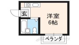マルカワカウンタックハイツ間取り図面