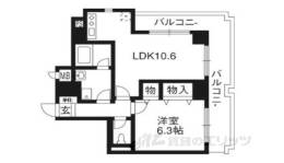 ライオンズマンション下鴨本町間取り図面