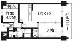 メイゾン桂東間取り図面