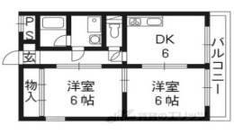 ヴィヨーム京都北大路間取り図面