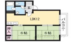 レーベン唐崎Ｂ棟間取り図面