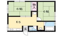 グリーンテラス修学院間取り図面