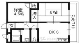 コーポラスモリ間取り図面