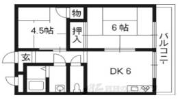 コーポラスモリ間取り図面