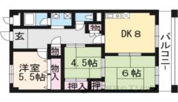 エリセオびわ湖間取り図面