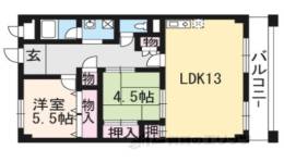 エリセオびわ湖間取り図面