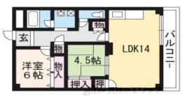 エリセオびわ湖間取り図面