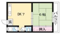 山科グランドハイツ間取り図面