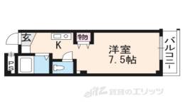 スクエア松原間取り図面