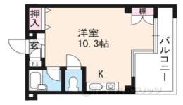 スクエア松原間取り図面