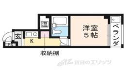 スクエア松原間取り図面