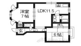 カサブランカ間取り図面
