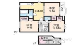 カサブランカ間取り図面