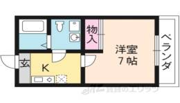 レピュート北大路間取り図面