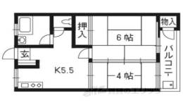 藤岡マンション（樫原井戸）間取り図面