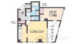 クリヨン岡崎間取り図面