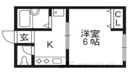 阪急アパート間取り図面