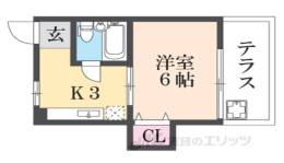 阪急アパート間取り図面