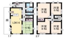 貸家間取り図面