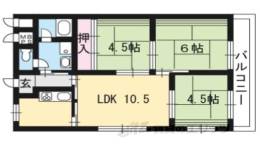 第二白川ハイツ間取り図面