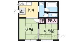北白川ローズハイツ間取り図面