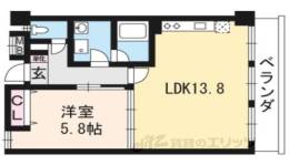 川端マンション間取り図面