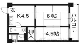 喜多源第２マンション間取り図面