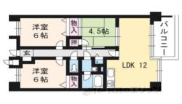 エーデルハイム鴨川間取り図面