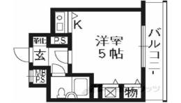 ライオンズマンション東洞院間取り図面