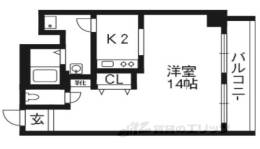 クラスカ衣笠間取り図面