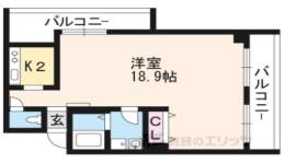 クラスカ衣笠間取り図面