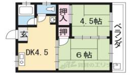 谷ヶ辻ハイツ間取り図面