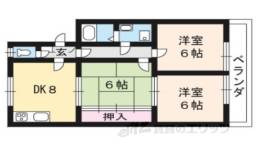 シャトー岩松間取り図面
