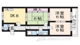 シャトー岩松間取り図面