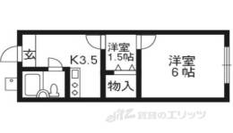 スチューデントハイツこにし間取り図面