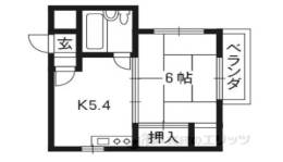 大津クリエイトマンション間取り図面