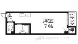 サンシャイン西院間取り図面