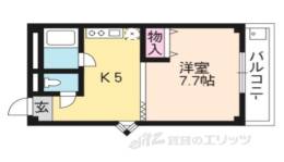 ハイツ南円町間取り図面