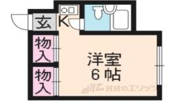 ボックス七条間取り図面