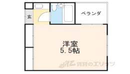ボックス七条間取り図面