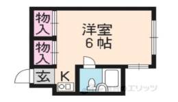 ボックス七条間取り図面