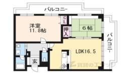 忠兵衛ビル晴嵐間取り図面