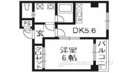 クレイドル三条新町間取り図面