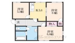 メゾン・ド・イズミＡ間取り図面