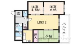 インペリアル京都間取り図面