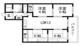 インペリアル京都間取り図面