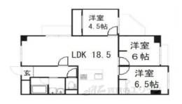 インペリアル京都間取り図面