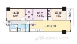インペリアル京都間取り図面