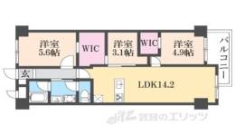 インペリアル京都間取り図面