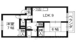 ハイカムール塔南Ｂ間取り図面